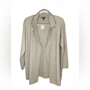 VERSONA Sweater Cardigan Jacket Gray  M